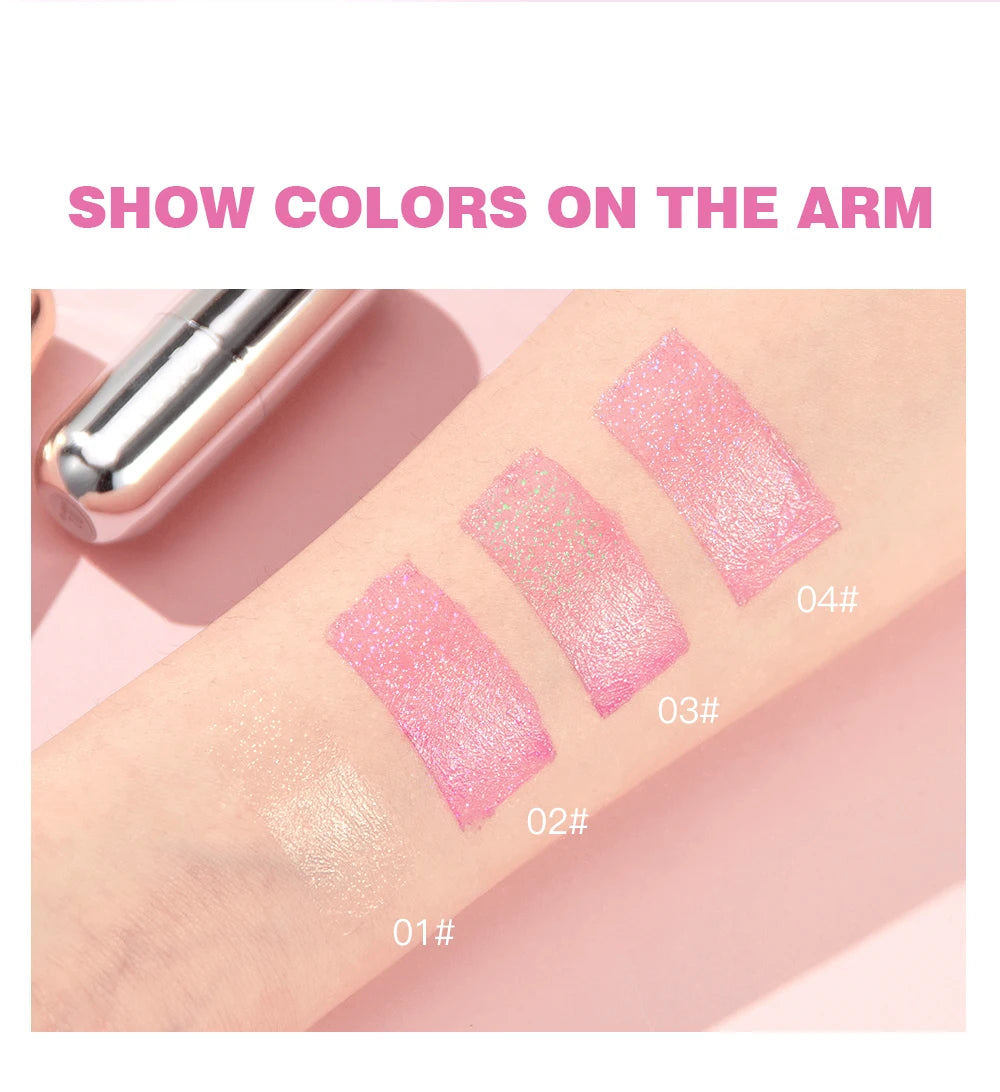 batom com glitter hidratante