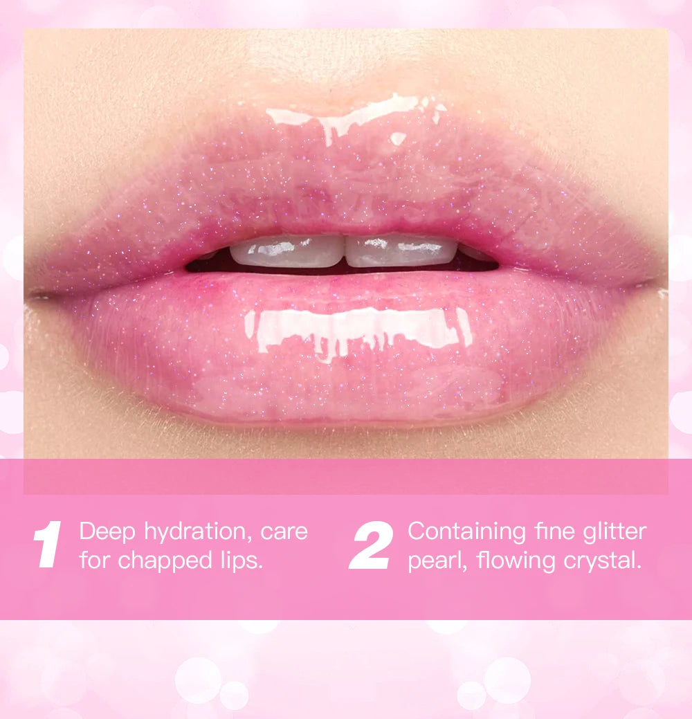batom com glitter hidratante