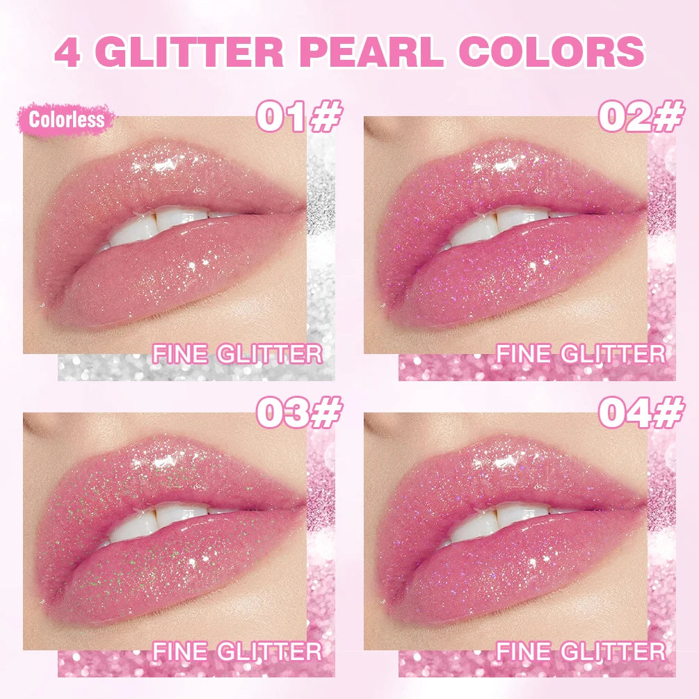 batom com glitter hidratante
