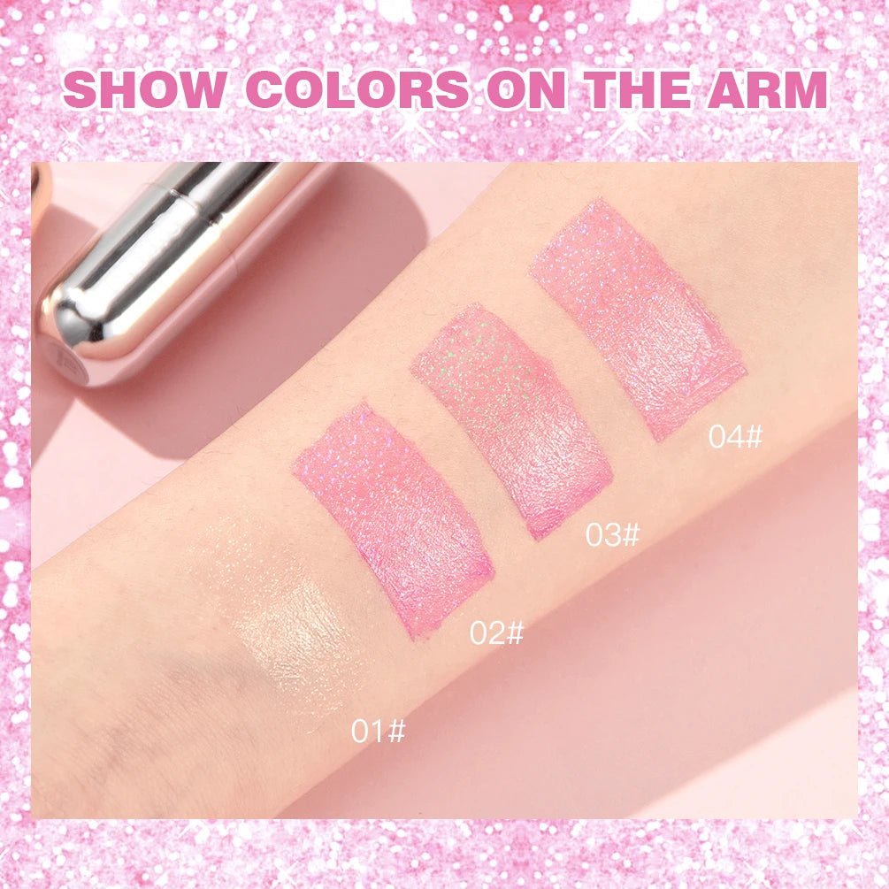 batom com glitter hidratante