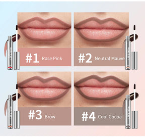 4Color Peel Off Lip Liner Tattoo Waterproof Long Lasting Matte Non-Stick Fading Lip Tint Sexy Red Contour Lips Make Up Cosmetics