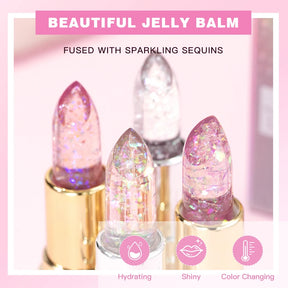 batom com glitter hidratante
