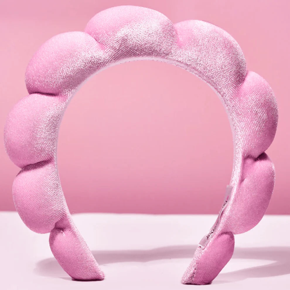 Faixa de cabeça em forma de nuvem 🎀